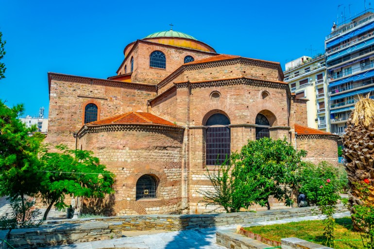 Hagia Sophia church in Thessaloniki, Greece