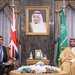 ولي العهد السعودي الأمير محمد بن سلمان لدى لقائه رئيس الوزراء البريطاني ريشي سوناك في الرياض (واس)