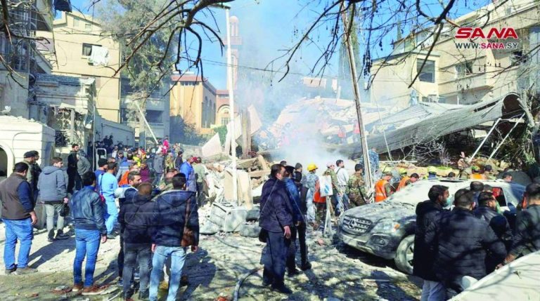 غارة على دمشق تقتل ضابطاً في «الحرس الثوري»