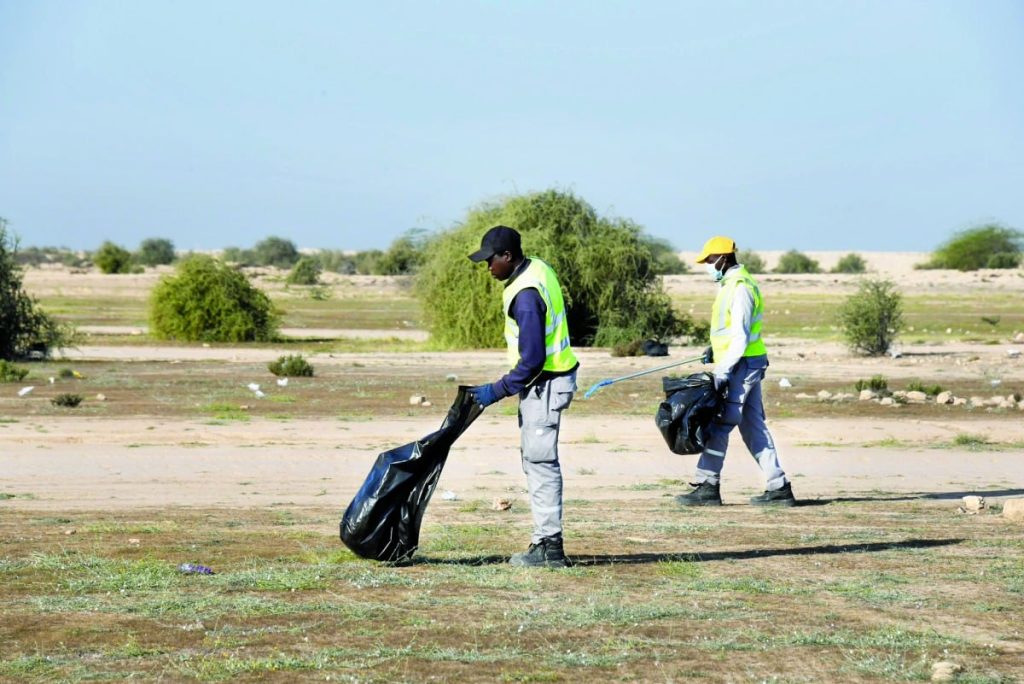 حملات نظافة لجميع الروض بالدولة