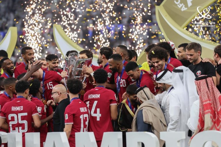  صاحبة السمو تهنئ “العنابي” بفوزه بكأس آسيا للمرة الثانية على التوالي