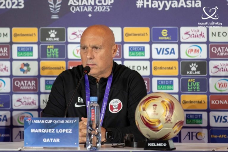  كأس آسيا قطر 2023.. مدرب منتخب قطر يعرب عن سعادته بتتويج العنابي باللقب