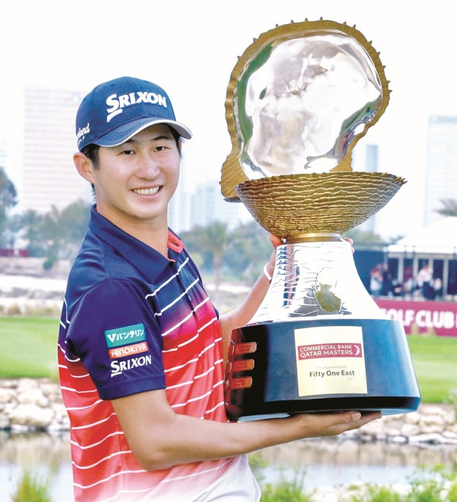  فاز بلقب بطولة البنك التجاري قطر ماسترز للجولف.. الياباني هوشينو يتوج بكأس اللؤلؤة