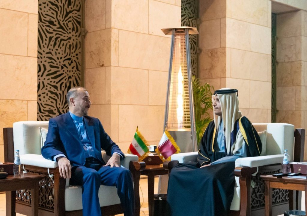 لقاء قطري إيراني يبحث أوضاع غزة