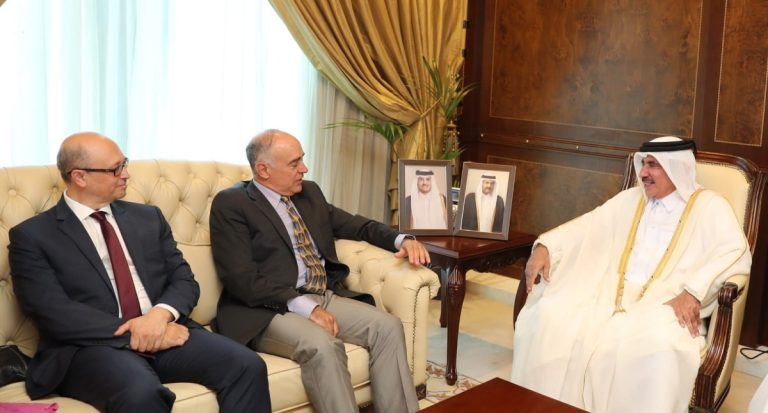 وزير المواصلات يجتمع مع الرئيس والأمين العام للجنة الطيران المدني لدول أمريكا اللاتينية