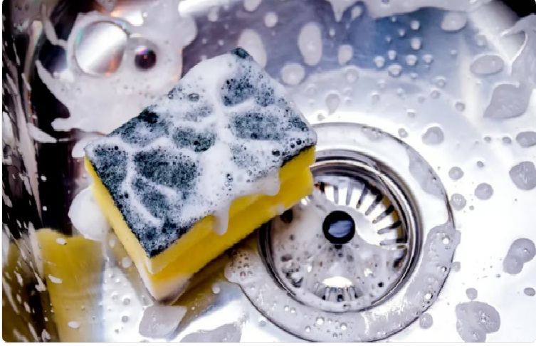 تغيير إسفنجة غسيل الأطباق يحمي من خطر التسمم