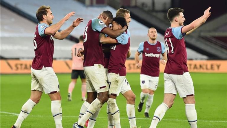 وست هام يونايتد يفوز على برنتفورد بالدوري الإنجليزي