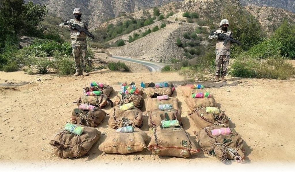 حرس الحدود بجازان يحبط تهريب 320 كيلوجرامًا من نبات القات المخدر