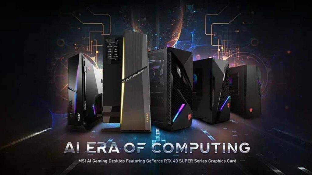 الذكاء الاصطناعي يحسن من تجربة حواسيب MSI المكتبية