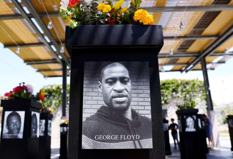 Memorial At San Diego Museum Honors Black People Killed Due To Racial Injustice