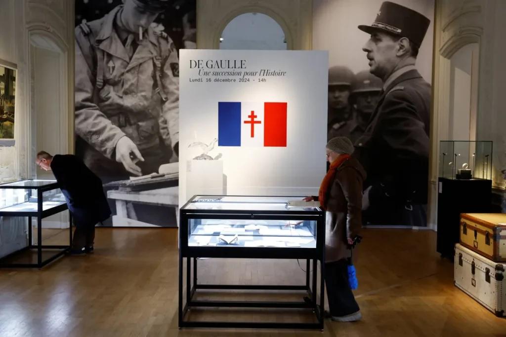 5.6 مليون يورو حصيلة مزاد على مقتنيات شارل ديغول