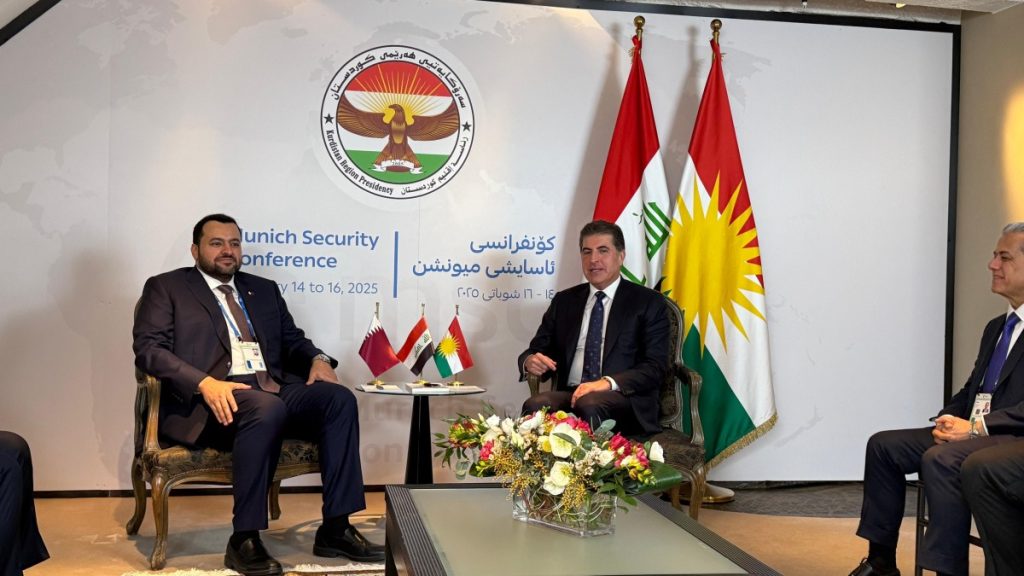 وزير الدولة بوزارة الخارجية يجتمع مع رئيس إقليم كوردستان العراق