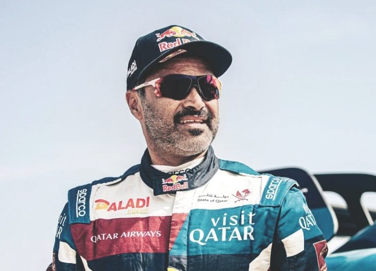  ناصر العطية يحتفظ بالمركز الثاني في الترتيب العام لرالي دكار الصحراوي