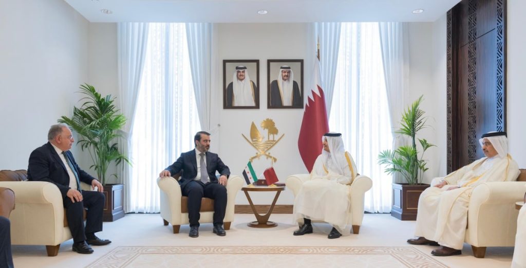  بيان مشترك بين دولة قطر والجمهورية العربية السورية