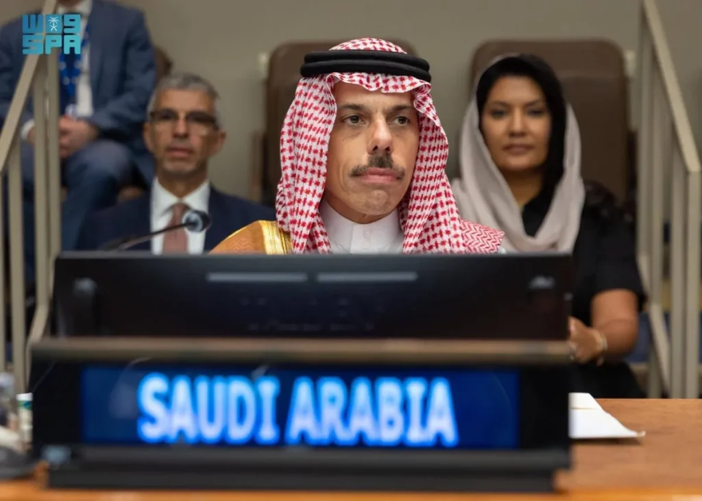 وزير الخارجية السعودي يرأس الاجتماع الوزاري للتحالف الدولي لتنفيذ حل الدولتين