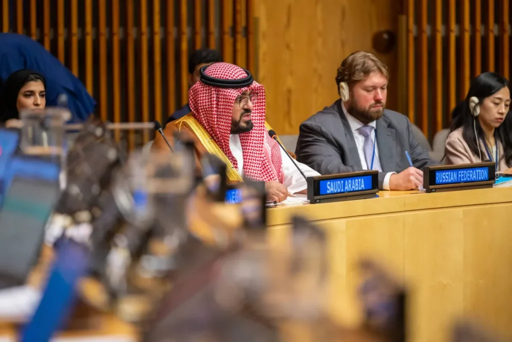 وزير الاقتصاد السعودي بالأمم المتحدة: التنمية لا تتحقق بالشعارات بل باتباع نهج واضح