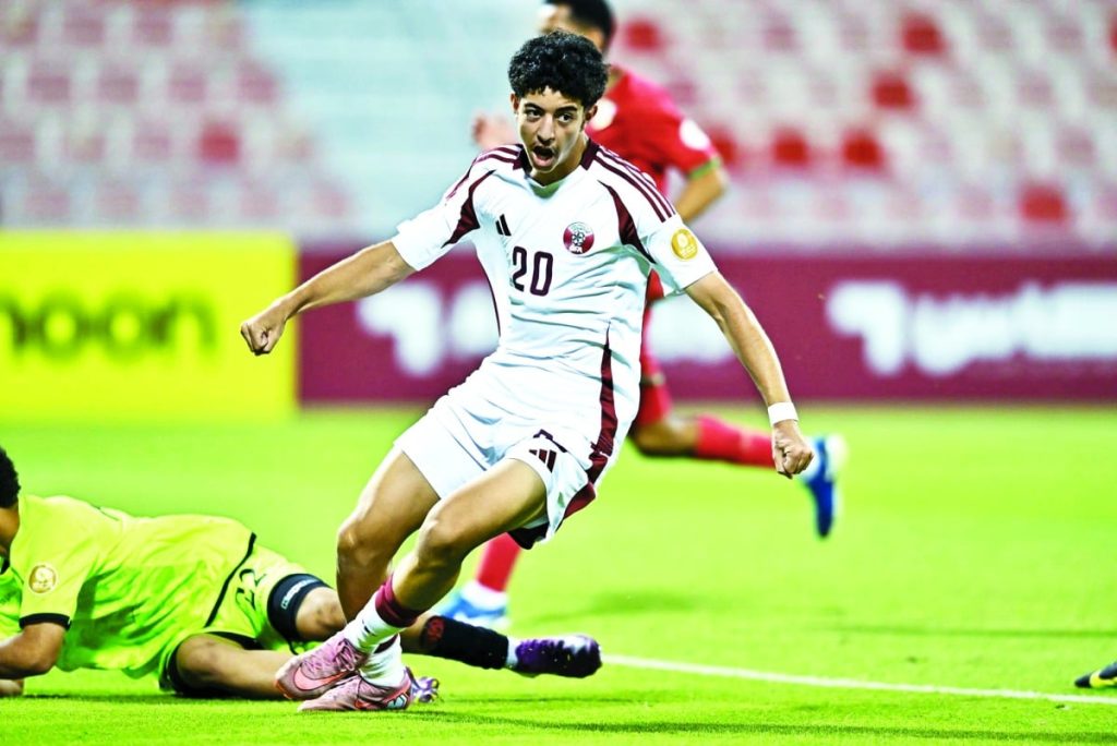  فيصل سعيد يهدي العنابي تأشيرة نصف النهائي