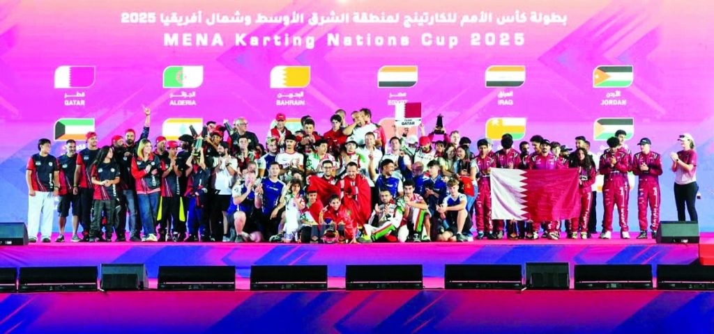  ختام ناجح لبطولة الشرق الأوسط وشمال أفريقيا للكارتينج