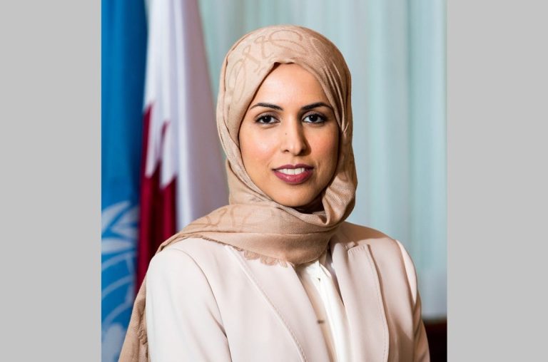  المندوب الدائم لدولة قطر لدى الأمم المتحدة تجتمع مع المديرة التنفيذية لصندوق الأمم المتحدة للسكان