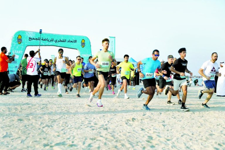  مشاركة واسعة بسباق تحدي الوكرة للجميع