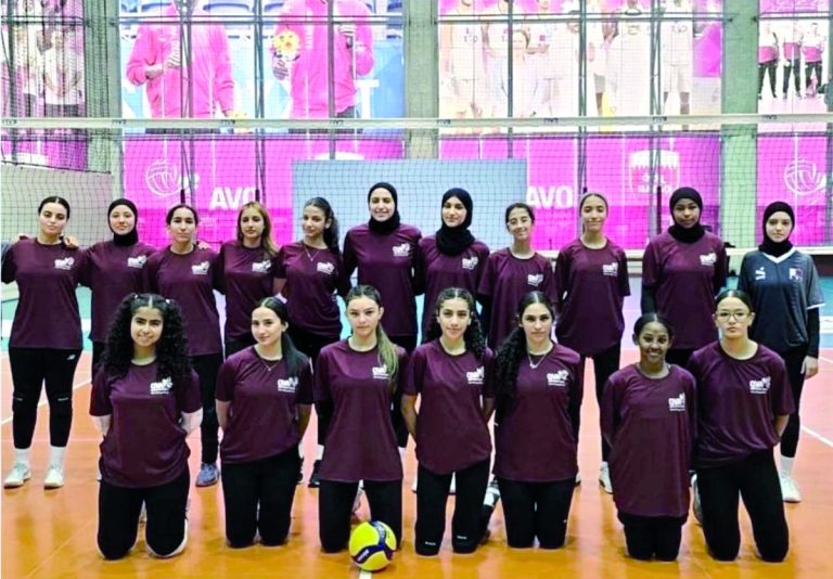  ناشئات العنابي في المجموعة الثالثة بـ “آسيوية الطائرة”