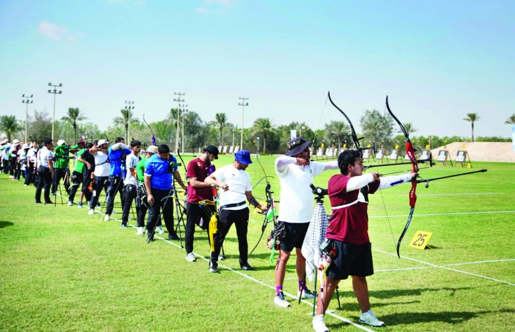  مشاركة كبيرة ببطولة غرب آسيا للقوس والسهم
