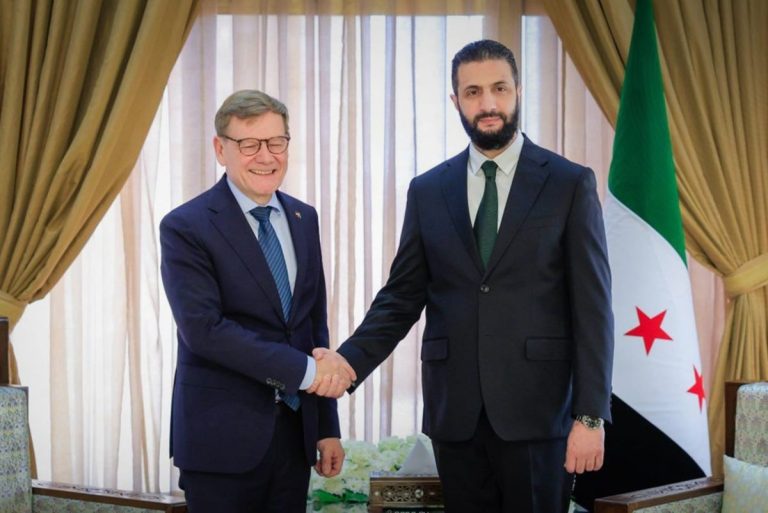 الرئيس السوري يبحث مع وزير الخارجية الألماني العلاقات الثنائية