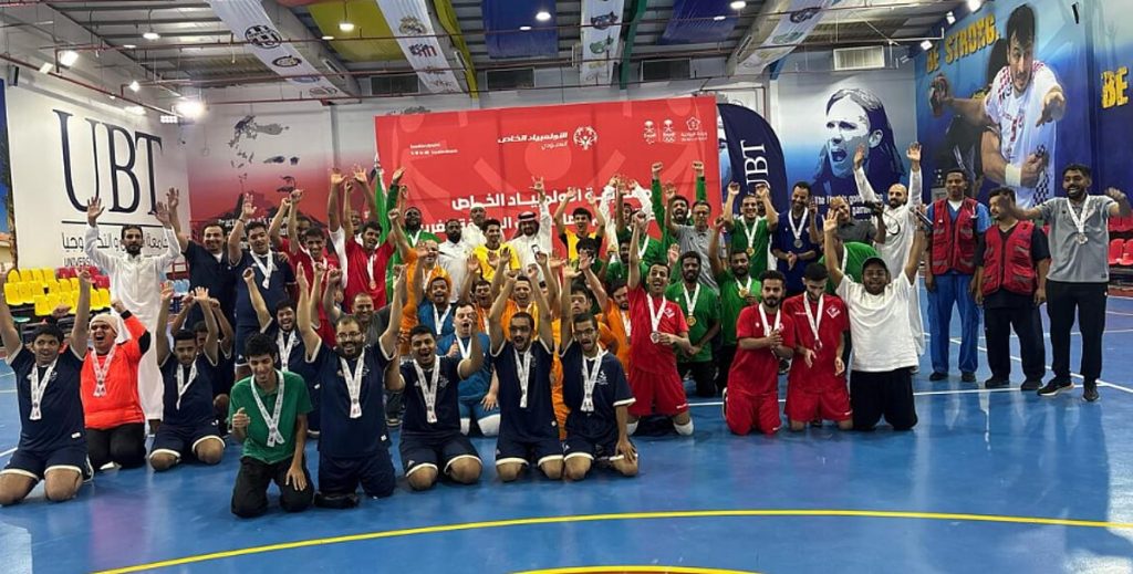 اختتام المسابقة الوطنية للأولمبياد الخاص لكرة قدم الصالات في الرياض