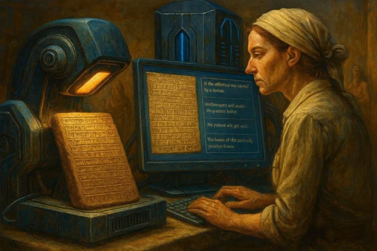 الذكاء الاصطناعي يعيد اكتشاف عظمة الطب القديم