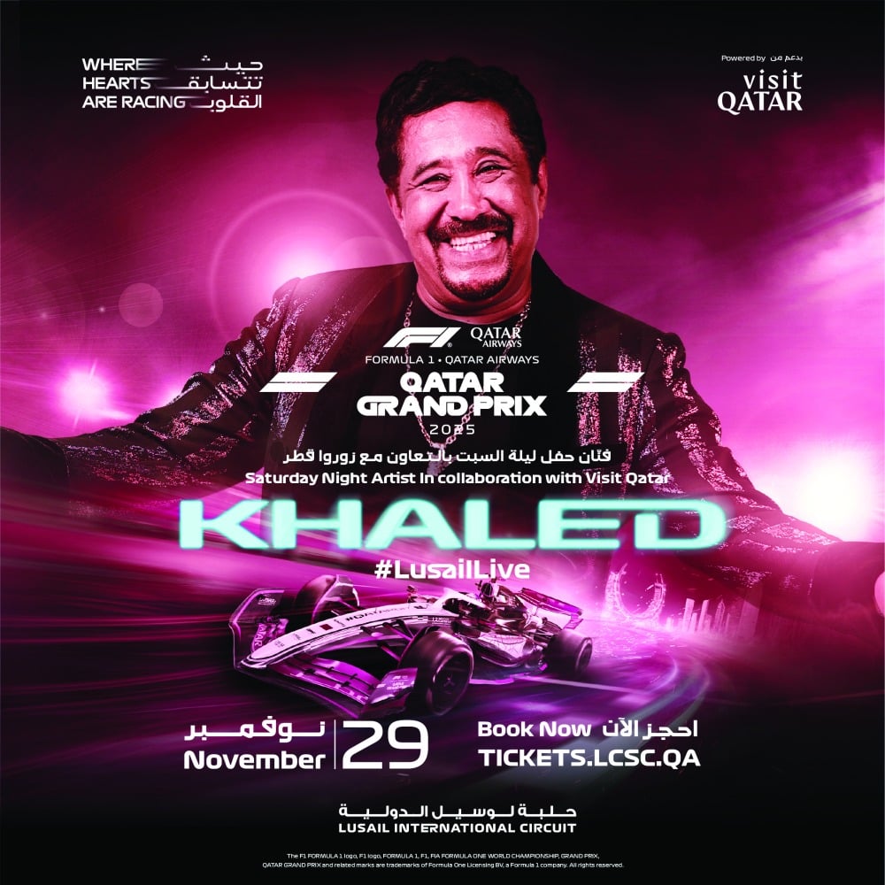 سباق جائزة قطر الكبرى للفورمولا 1.. فعاليات مميزة على حلبة لوسيل الدولية