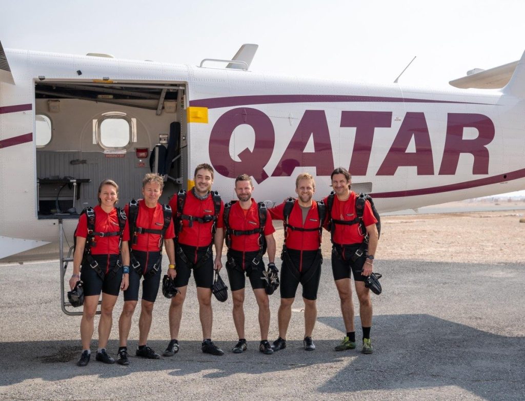  سماء الدوحة تحتضن الأبطال السبت القادم .. بطولة العالم للقفز المظلي – السيزم 2025