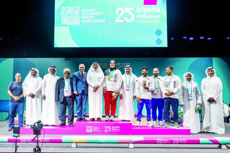  رباعة الأدعم تتوج بثلاث ذهبيات في دورة التضامن الإسلامي