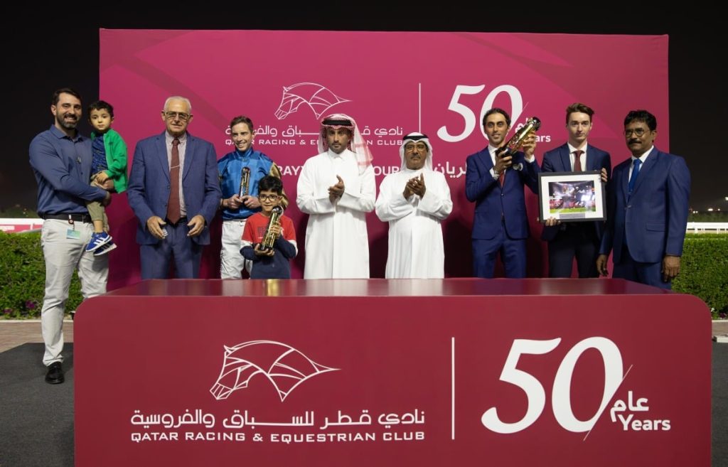  الجواد “دارك تروبر” يحرز لقب كأس برزان للخيل المهجنة الأصيلة