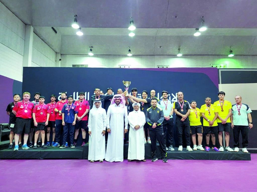 القطراوي بطلاً لدوري شباب الطاولة