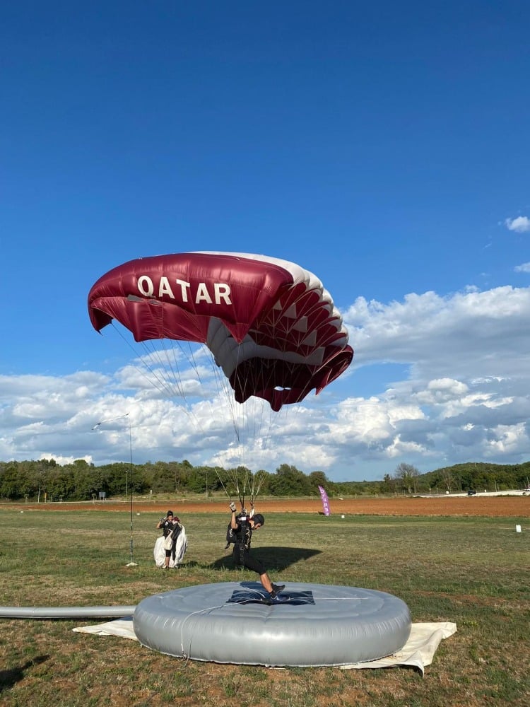  منافسات قوية في اليوم الثاني لبطولة العالم الـ47 للقفز بالمظلات “السيزم قطر 2025”