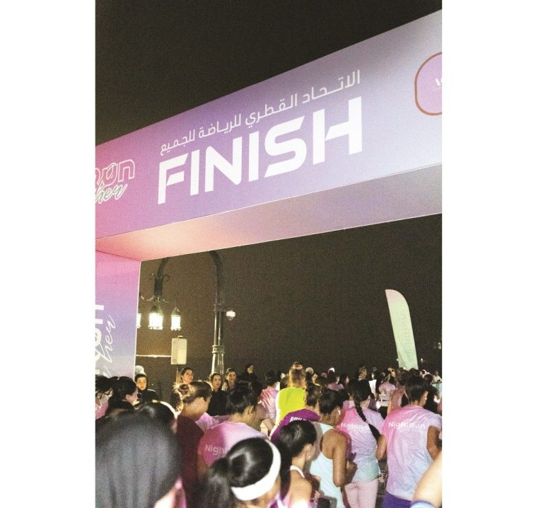 ميناء الدوحة القديم يستضيف «Nigh Run For Her»
