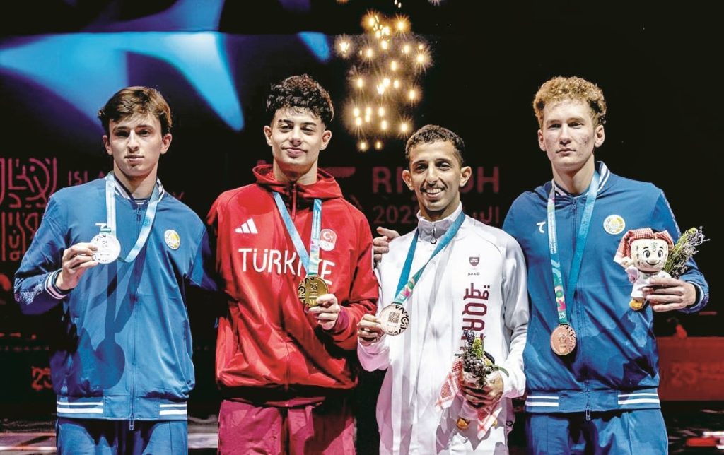  دورة ألعاب التضامن الإسلامي.. برونزيتان في المبارزة والمصارعة لأبطال الأدعم