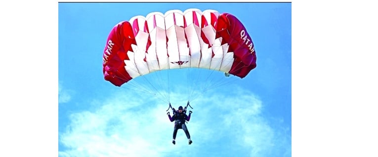  تواصل منافسات بطولة العالم الـ47 للقفز المظلي “السيزم” غداً