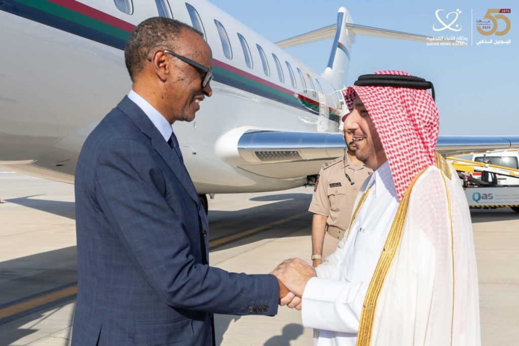  رئيس رواندا يصل الدوحة للمشاركة في مؤتمر القمة العالمي الثاني للتنمية الاجتماعية