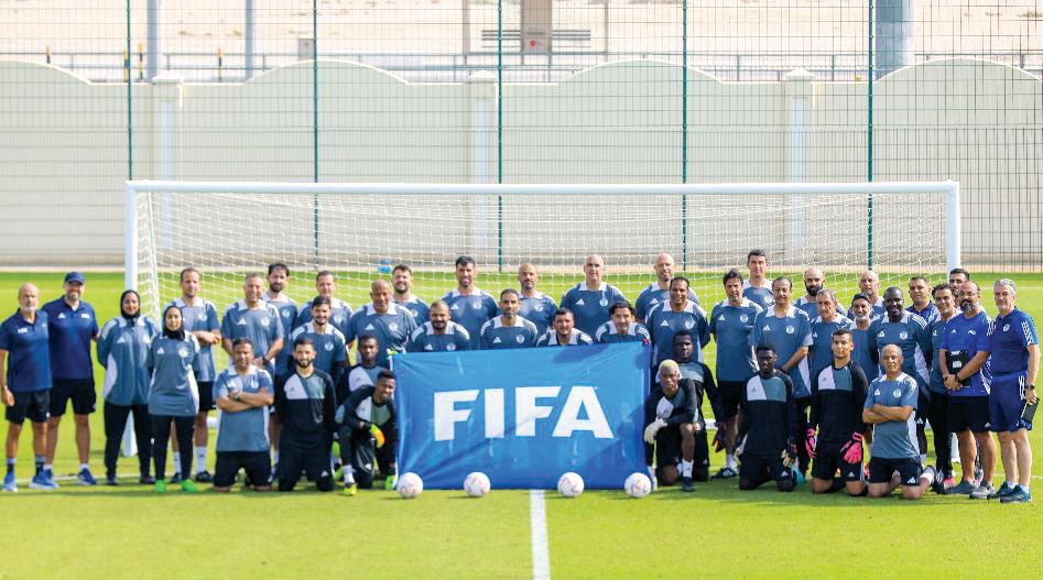 اختتام ورشة الفيفا لمدربي حراس المرمى