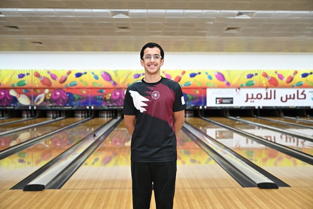  كأس سمو الأمير للبولينج.. القطري مساعد المريخي يتوج بلقب بطولة الشباب
