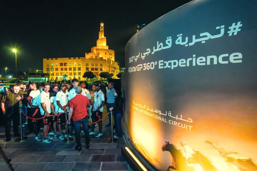  إطلاق العرض الترويجي لسباق جائزة قطر للفورمولا 1
