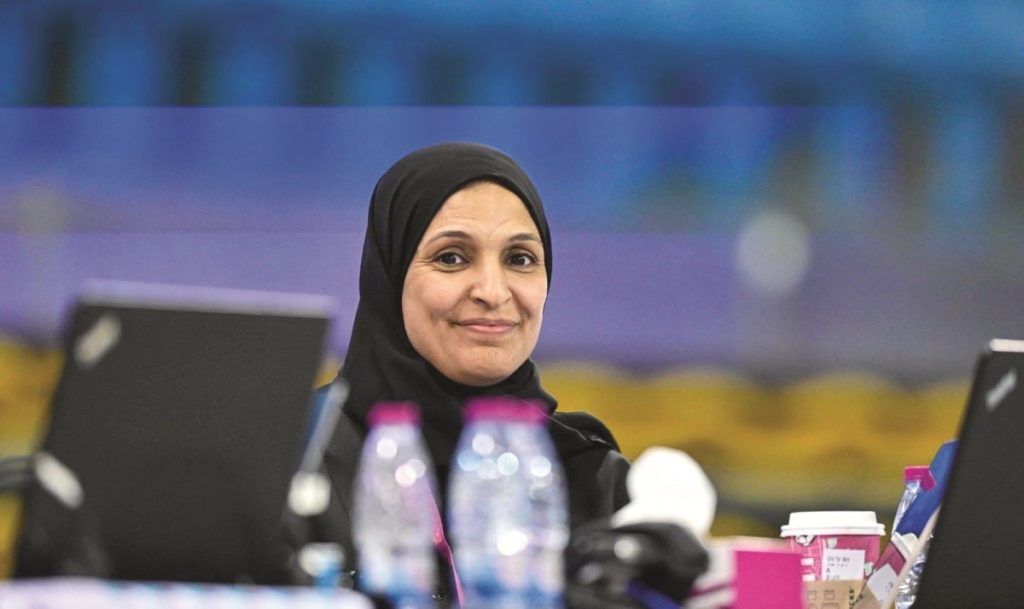  عبير البوعينين نائباً لرئيس الاتحاد العربي للجمباز