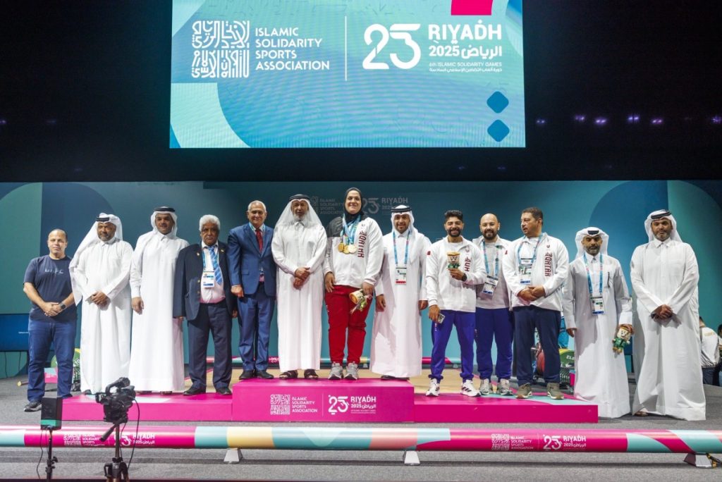  رباعة المنتخب القطري وصال خلف تحرز 3 ميداليات ذهبية في دورة ألعاب التضامن الإسلامي
