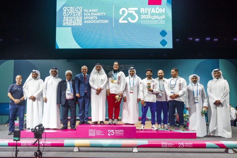  رباعة المنتخب القطري وصال خلف تحرز 3 ميداليات ذهبية في دورة ألعاب التضامن الإسلامي