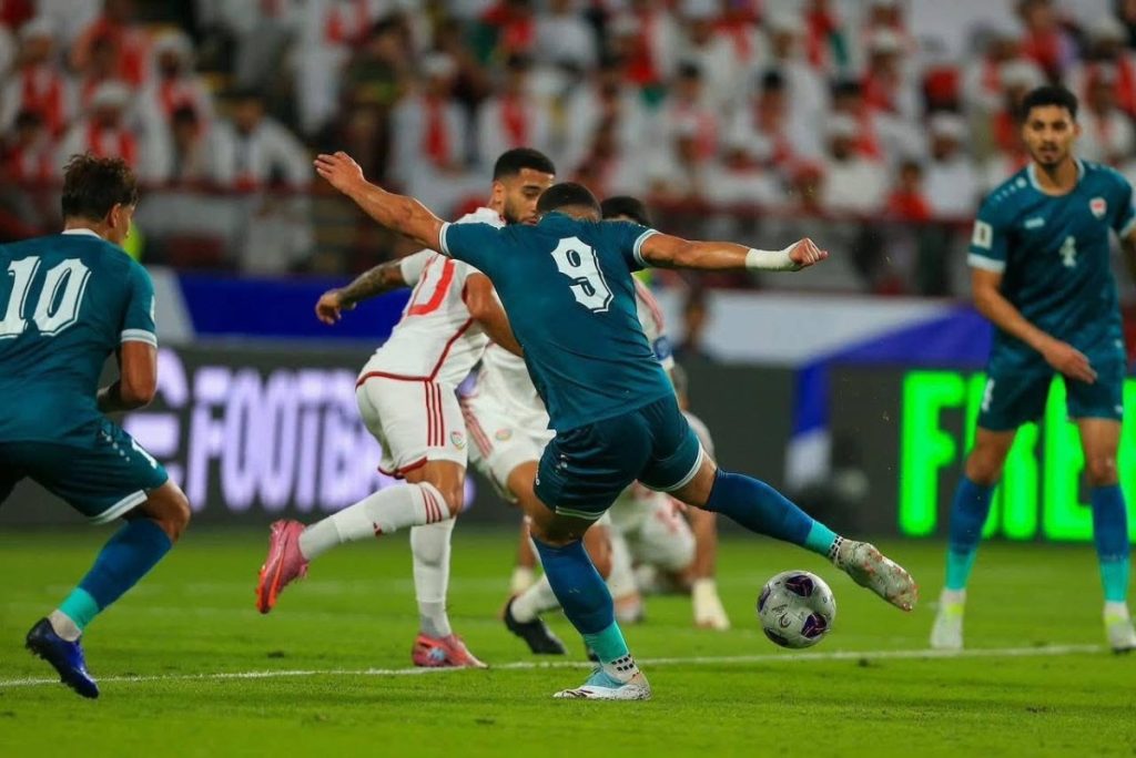  التعادل الإيجابي يحسم مواجهة العراق والإمارات في ذهاب الملحق الآسيوي