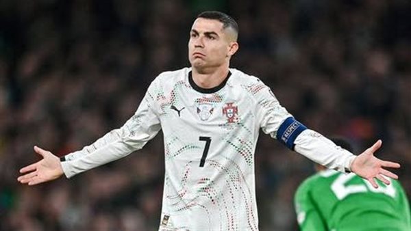  شاهد.. أول بطاقة حمراء لرونالدو في مسيرته الدولية مع المنتخب البرتغالي