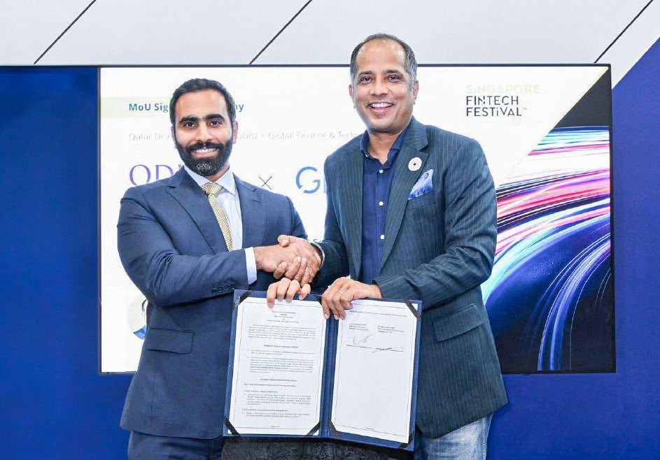  بنك قطر للتنمية يوقع اتفاقية تعاون استراتيجي مع الشبكة العالمية للتمويل والتكنولوجيا