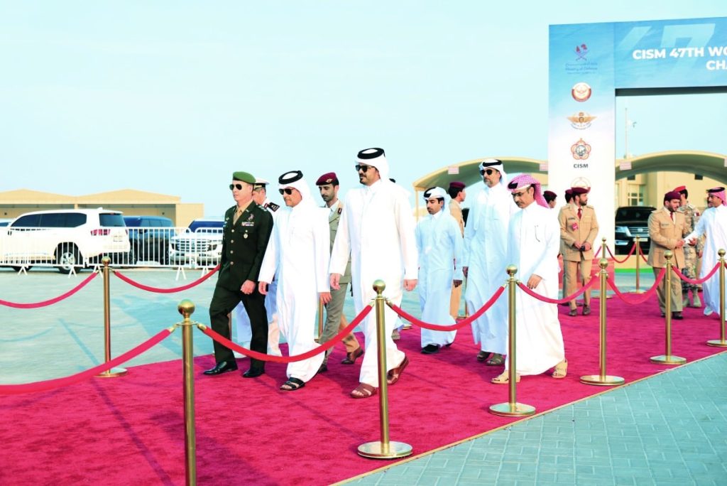  نائب رئيس الوزراء يفتتح مونديال القفز المظلي 2025