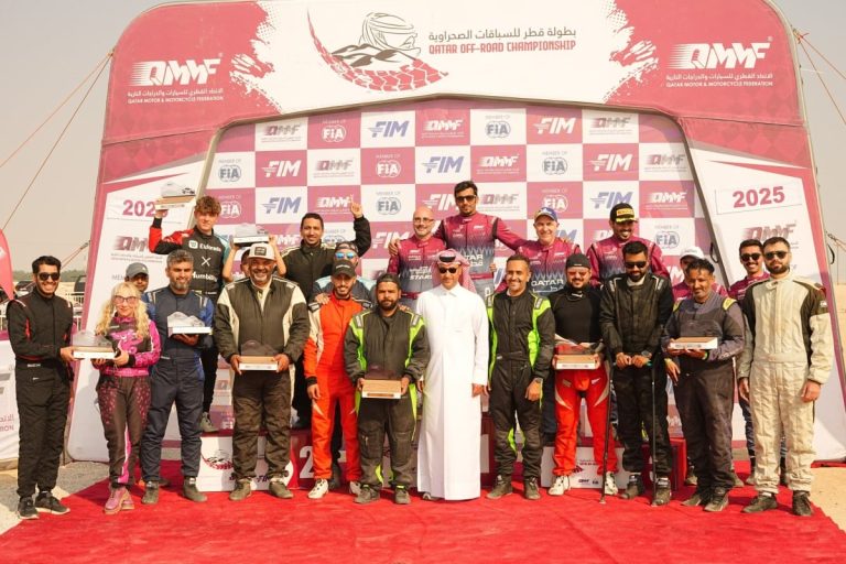  عبدالعزيز الكواري بطلاً للجولة الثالثة للسيارات في بطولة قطر للسباقات الصحراوية